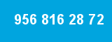 956 816 28 72 956 816 28 72